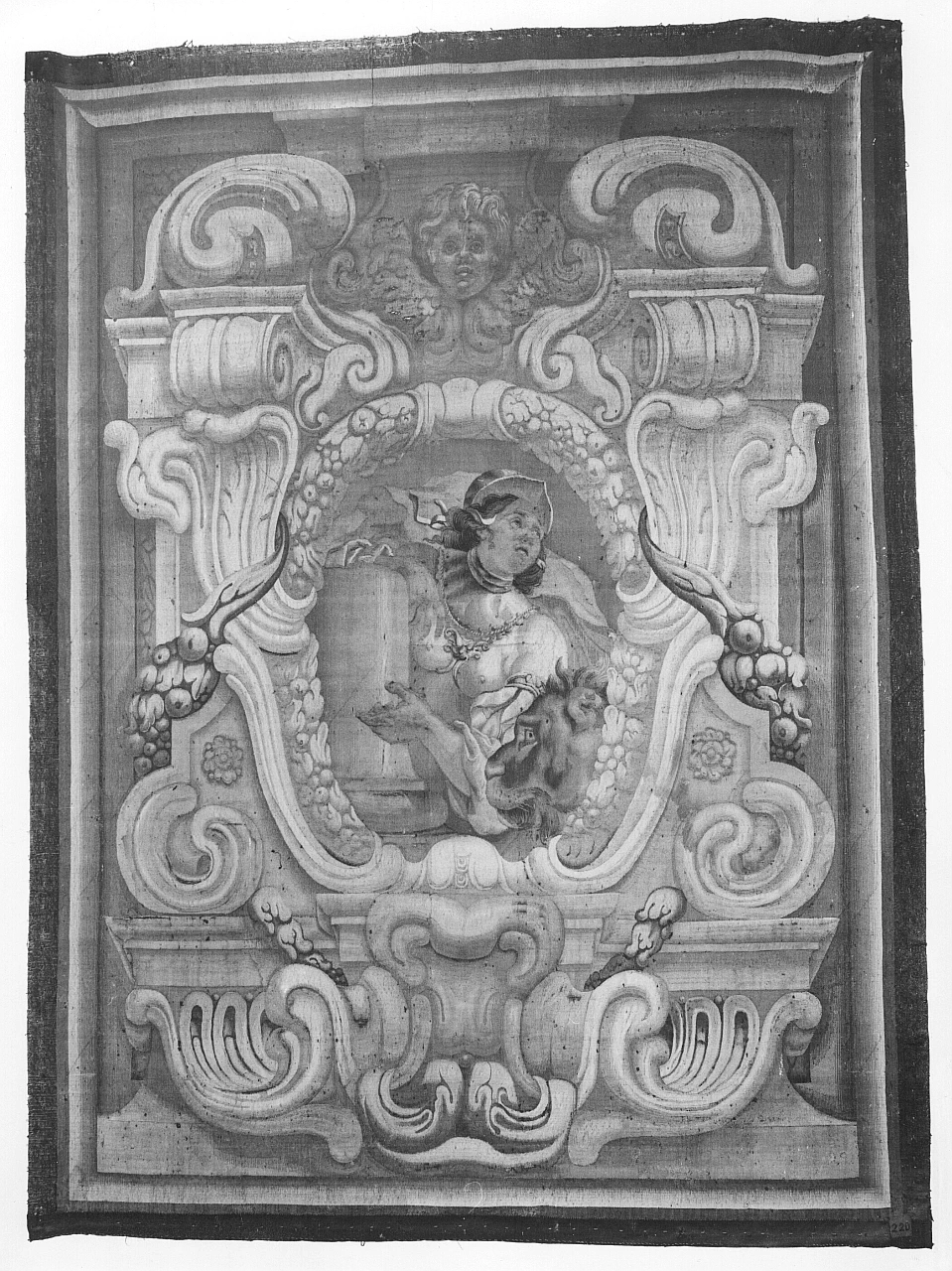 Arazzo con allegoria della Fortezza - Palazzo Medici Riccardi, Firenze